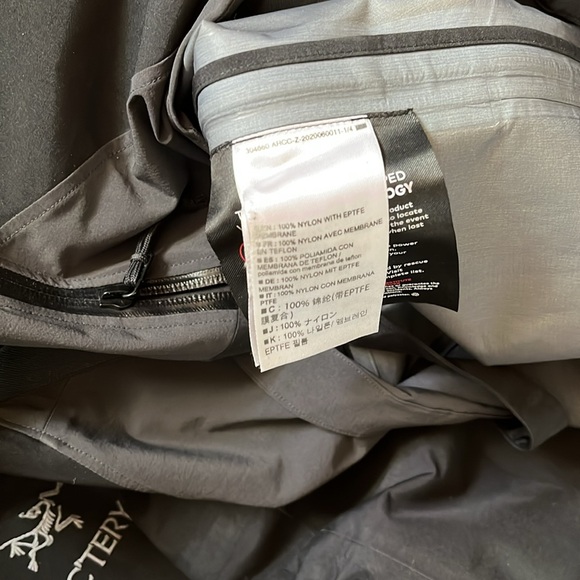 Arc’teryx ALPHA SV BIB men’s gortex shell pants black size large - Picture 12 of 13